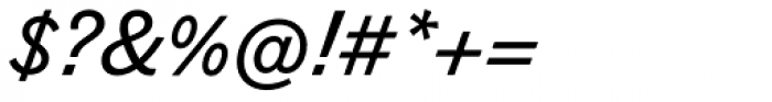 Figgins Standard Medium Italic Font OTHER CHARS
