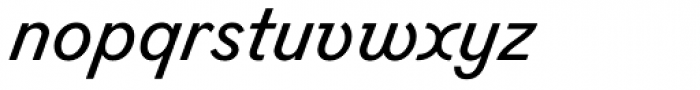 Figgins Standard Medium Italic Font LOWERCASE