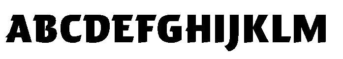 Fight Black Font UPPERCASE