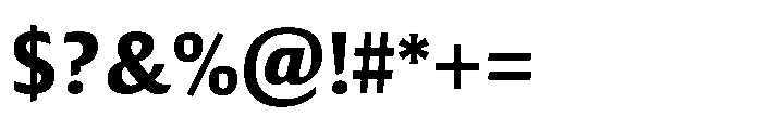 Fight Bold Font OTHER CHARS