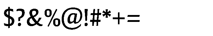 Fight Regular Font OTHER CHARS