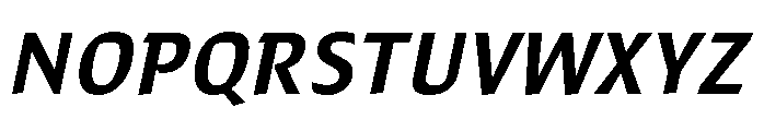 Fight SemiBold Italic Font UPPERCASE