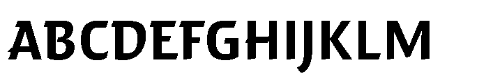 Fight SemiBold Font UPPERCASE