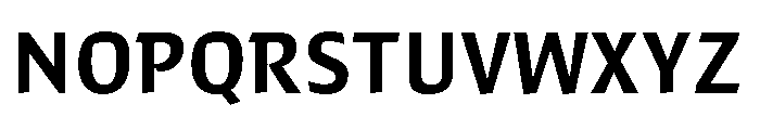 Fight SemiBold Font UPPERCASE