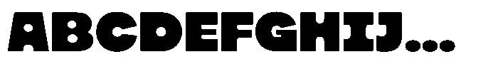 Figola Black Font UPPERCASE