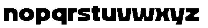 Figola Bold Font LOWERCASE