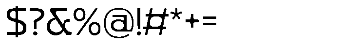 Figola Extra Light Font OTHER CHARS