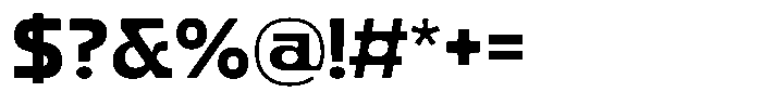 Figola Medium Font OTHER CHARS