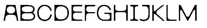 Figola Thin Font UPPERCASE