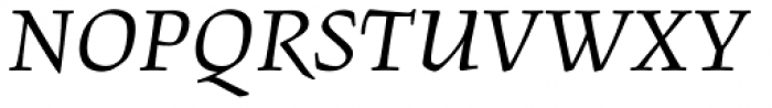 Figural Std Book Italic Font UPPERCASE
