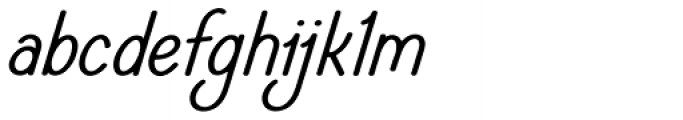 Fika Bold Italic Font LOWERCASE