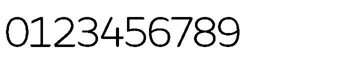 Fikao Sans Light Font OTHER CHARS