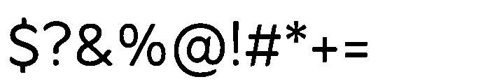 Fikao Sans Medium Font OTHER CHARS