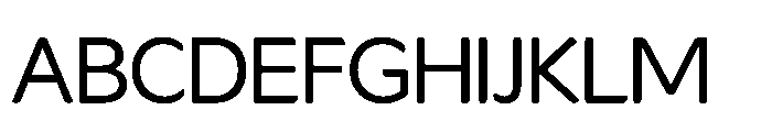 Fikao Sans Medium Font UPPERCASE