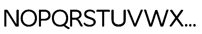 Fikao Sans Medium Font UPPERCASE