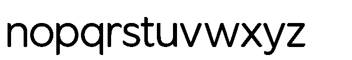 Fikao Sans Medium Font LOWERCASE