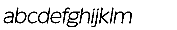 Fikao Sans Regular Italic FONT