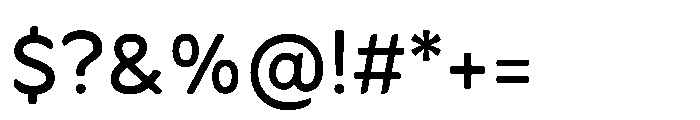 Fikao Sans Semi Bold Font OTHER CHARS