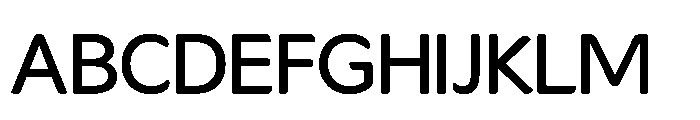 Fikao Sans Semi Bold Font UPPERCASE