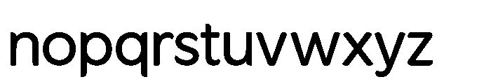 Fikao Sans Semi Bold Font LOWERCASE