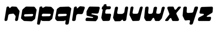 Filarion Bulbous Italic Font LOWERCASE
