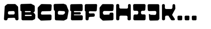 Filarion Bulbous Regular Font UPPERCASE