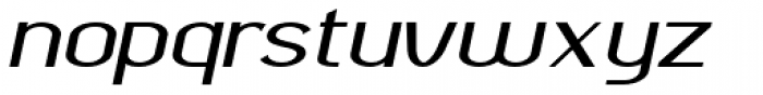 Filipina Medium Italic Font LOWERCASE