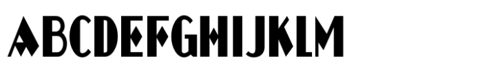 Film Cast JNL Regular Font UPPERCASE