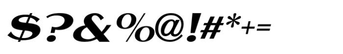 Film Company JNL Oblique Font OTHER CHARS