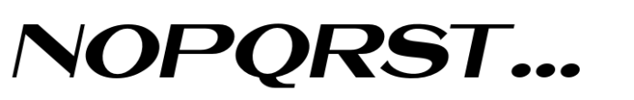 Film Company JNL Oblique Font UPPERCASE
