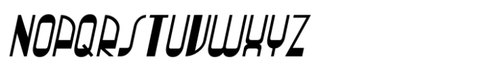 Film Nouveau JNL Oblique Font UPPERCASE