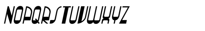 Film Nouveau JNL Oblique Font LOWERCASE