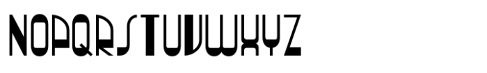 Film Nouveau JNL Regular Font UPPERCASE
