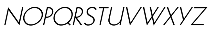 Film Schedule JNL Oblique Font LOWERCASE