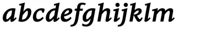 Filo Pro Bold Italic Font LOWERCASE