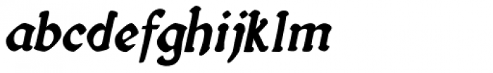 Fin Fraktur Italic Font LOWERCASE