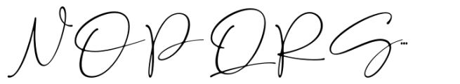 Finagle Font UPPERCASE