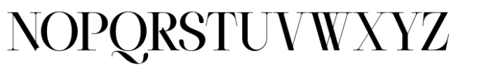Finality Regular Font UPPERCASE