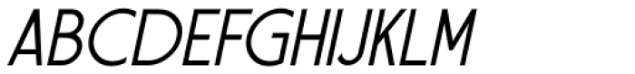 Fincastle Sans Oblique JNL Font LOWERCASE