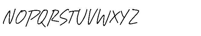 Fine Checklist Light Font UPPERCASE