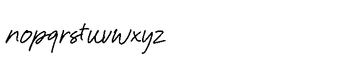 Fine Checklist Light Font LOWERCASE