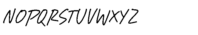 Fine Checklist Regular Font UPPERCASE