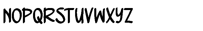 Fine Pair Font LOWERCASE