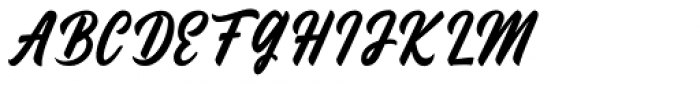 Fineberg Regular Font UPPERCASE