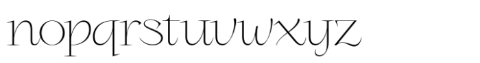 Fineca Font LOWERCASE