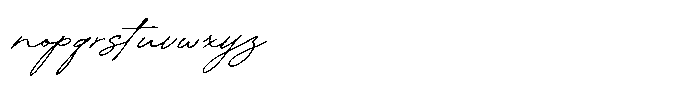 Finestrea Font LOWERCASE