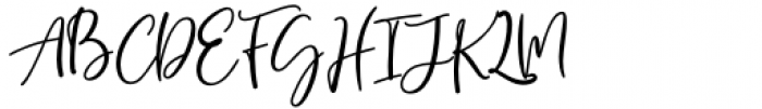 Fineture Regular Font UPPERCASE