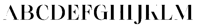 Finico Bold Font UPPERCASE