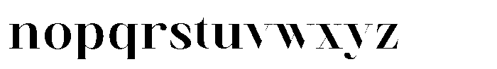 Finico Bold Font LOWERCASE
