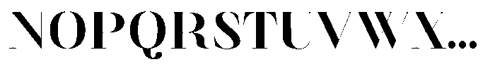 Finico Extra Bold Font UPPERCASE